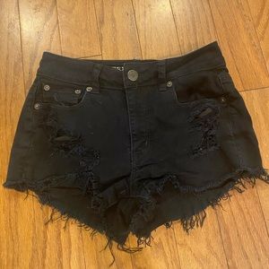Black American Eagle Shorts